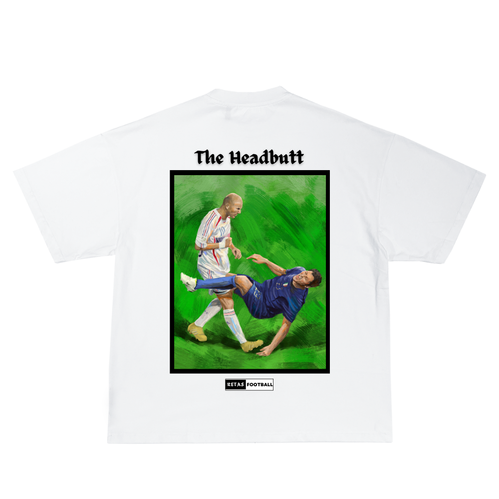 Zinedine Zidane "The Headbutt" - White T-Shirt