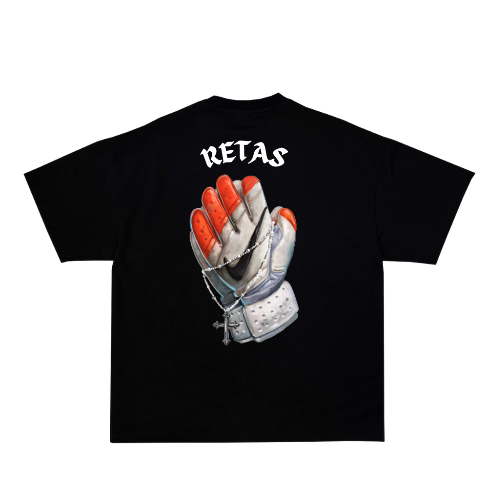 Praying GK Gloves - Black T-Shirt