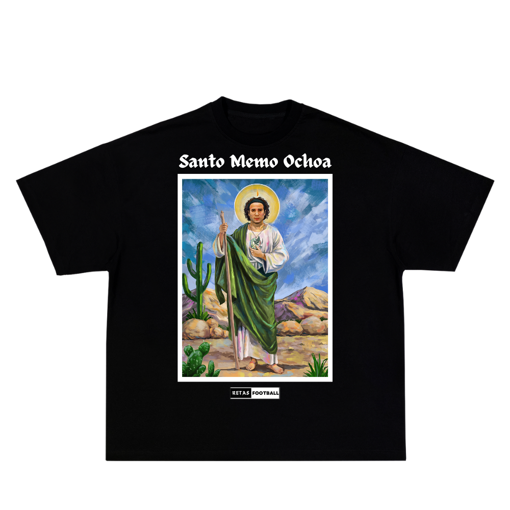 Santo Memo Ochoa - Black T-Shirt